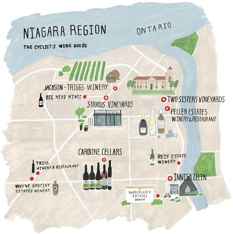 niagara region wineries map.